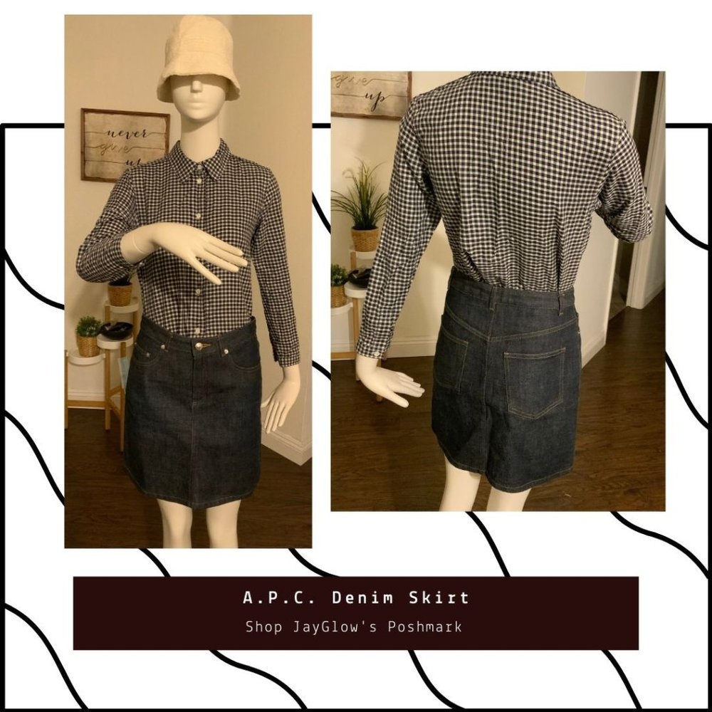 A.P.C. Standard Denim Skirt